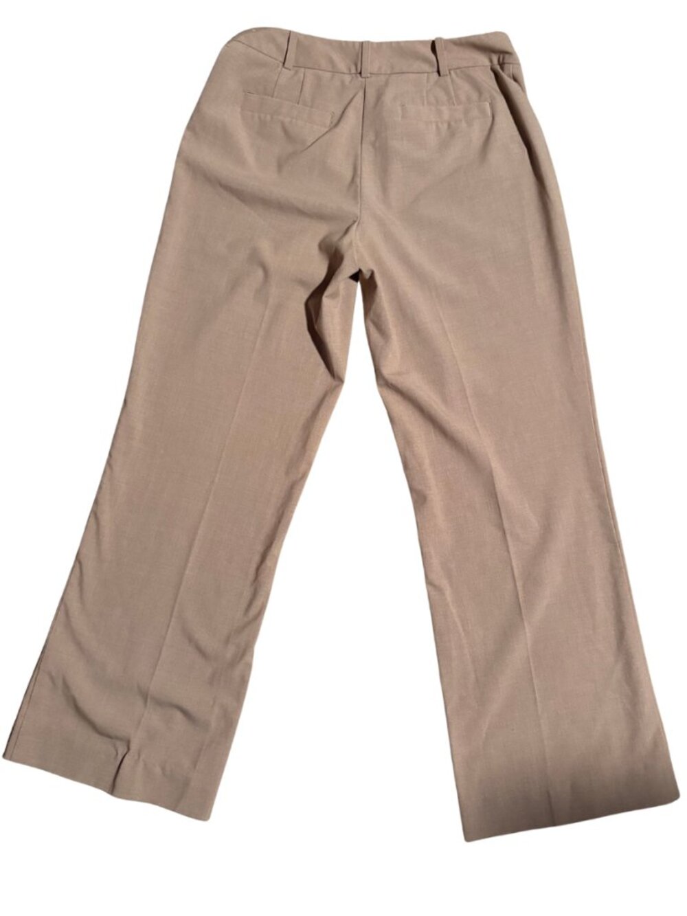 Worthington Curvy Fit Pants Womens 4 Bootcut Tan Dress Career Stretch Slacks - Picture 3 of 5